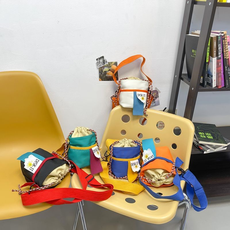 Túi Bucket Đeo Chéo Hình Mặt Cười Phong Cách Hàn Quốc Độc Đáo Thời Trang