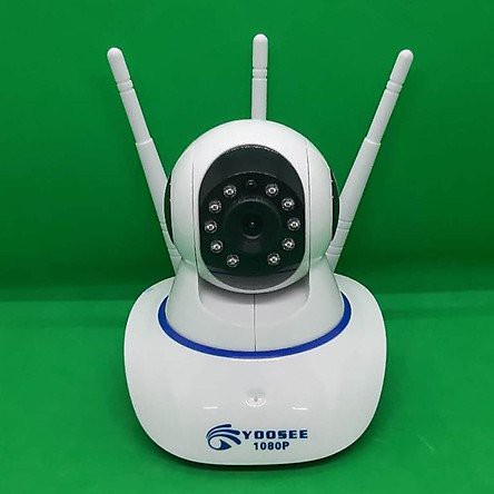 Camera wifi yoosee 3 râu Ful HD- 1080P xoay 360 Thế hệ mới hình ảnh sắc nét 2.0mp ,10 đèn hồng ngoại, ghi âm đàm thoại