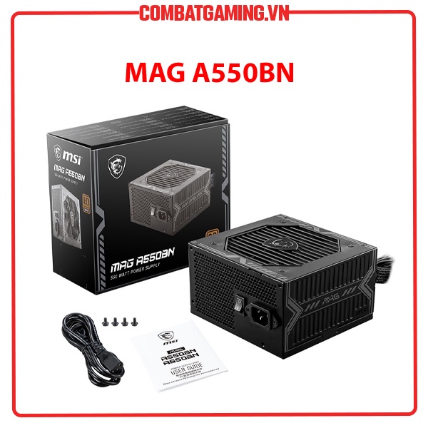 Nguồn Máy Tính MSI A850G PCIE 5.0 A550BN A650BN A650GF A750GF A1000GF New Chính Hãng Npp Khải Thiên KTC