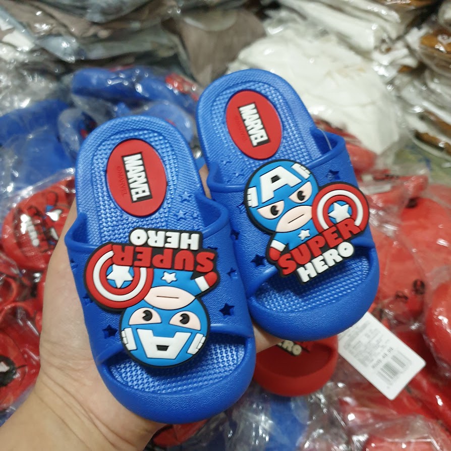 Dép siêu nhân bé trai không mùi mềm dễ đi