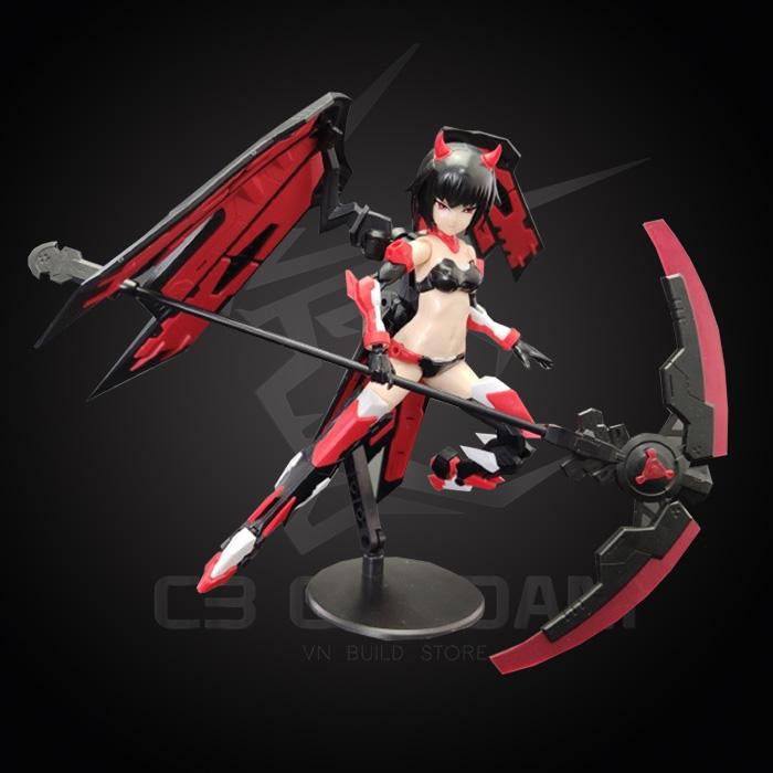 MÔ HÌNH GUNDAM BANDAI FUTURE MODEL - WEAPON GIRL 02 DEATHSCYTHE & HIRA SET OF 2