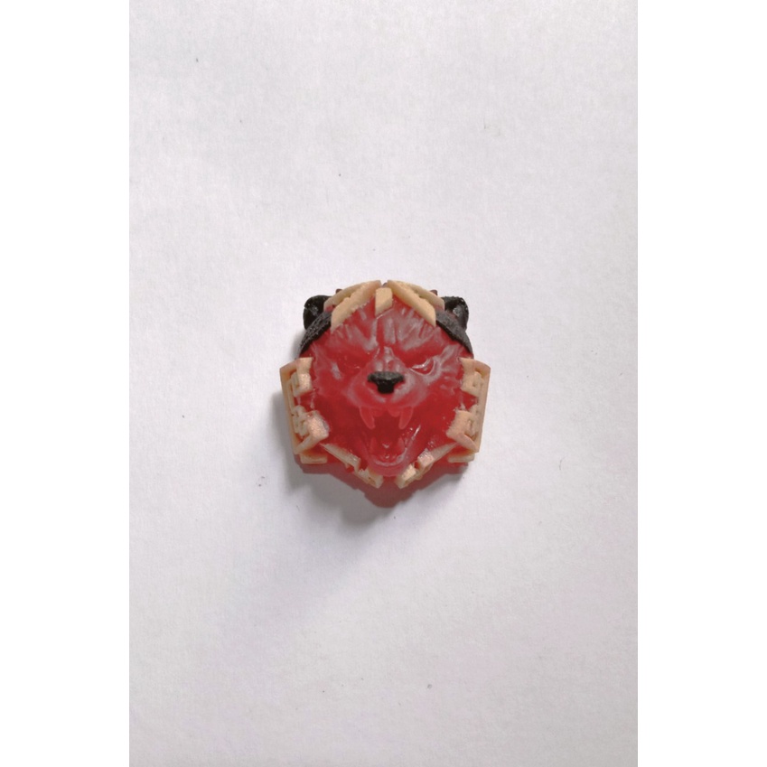 Keycap artisan gấu fnatic  trang trí bàn phím cơ gaming.