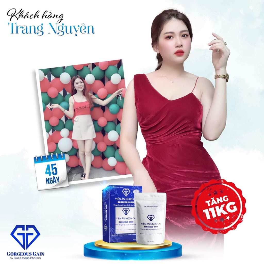 [hot sale]Viên Ăn Ngon GG Chính Hãng Hỗ Trợ Cải Thiện Hệ Thiện Hệ Tiêu Hóa Tăng Cân Hiệu Quả