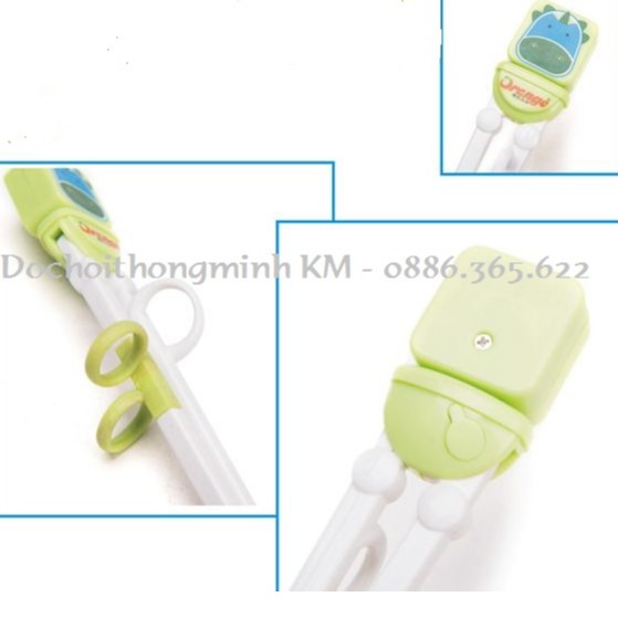 Đũa tập gắp CÓ VÒNG XỎ NGÓN cho bé từ 2 tuổi