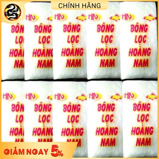 Bông lọc nước cho hồ cá giúp lọc cặn bẩn phân cá thức ăn thừa bụi bẩn gói nhỏ và túi 1kg