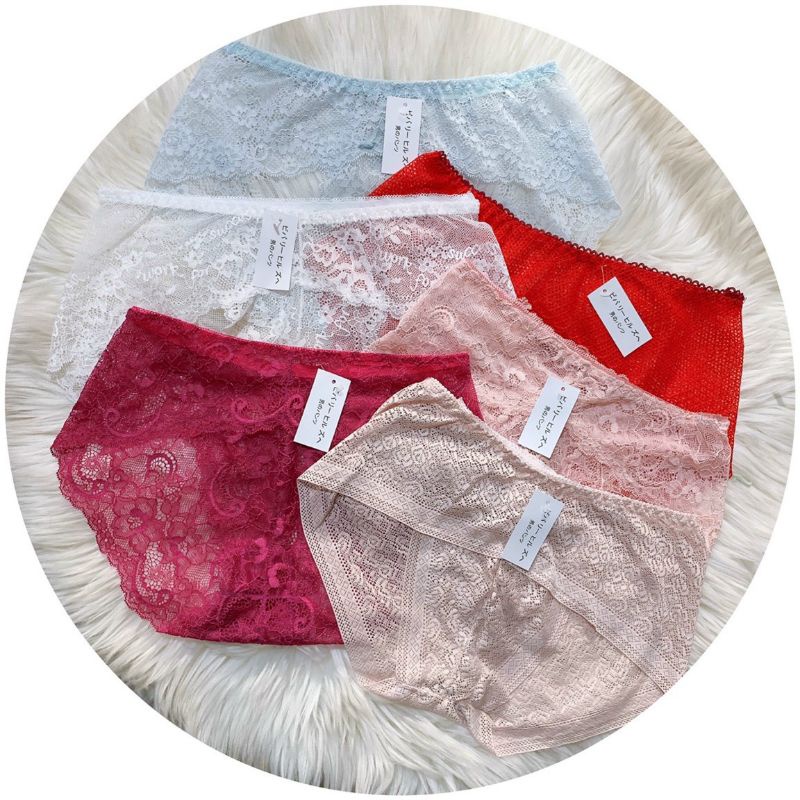 combo 10 quần chip ren đẹp 80k
