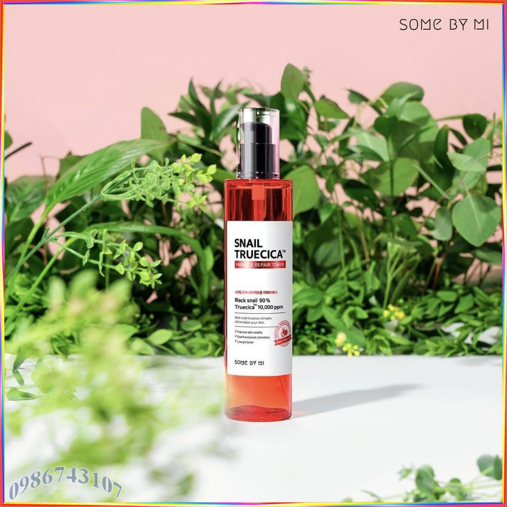 Nước hoa hồng phục hồi da Some By Mi Snail Truecica Miracle Repair Toner 135ml SV