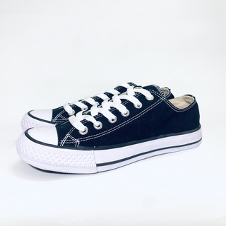 Giày cv classic low black thaaso cổ đen trắng kèm hộp tặng dây | ảnh thật - full box |