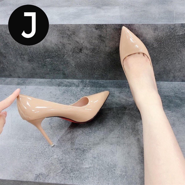 Giày Cao Gót JICO Trơn Gót Đũa 7cm Kiểu Dáng Hàn Quốc