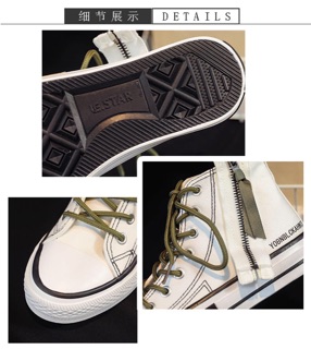 Giày Sneaker Ống Cao Cực Chất 2018