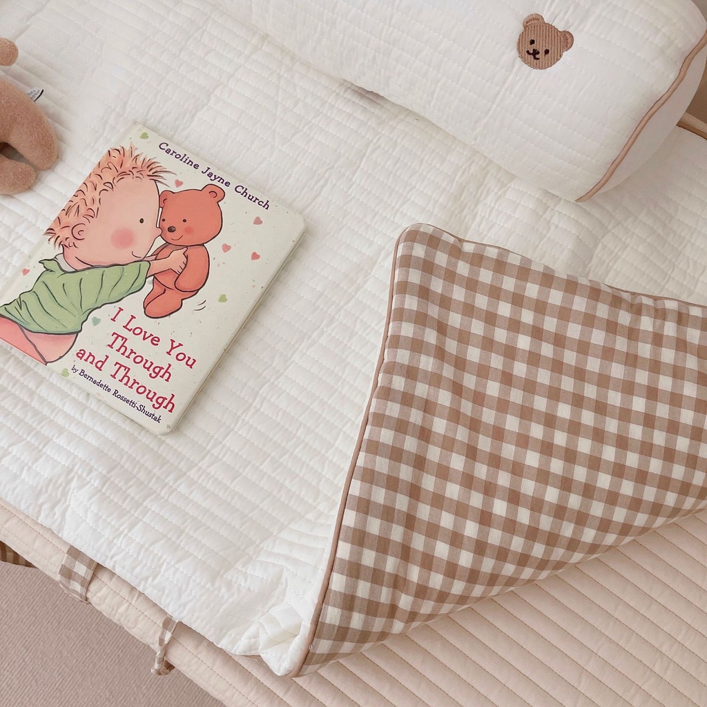 Túi Ngủ Gấp Gọn Hình Gấu Hàn Quốc Cho Bé