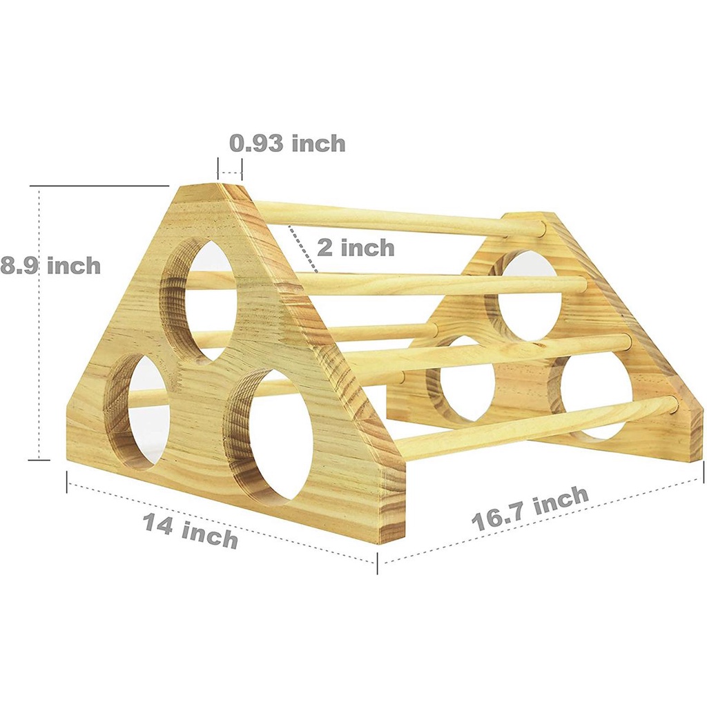 Mocho Đồ Chơi Thang Leo Bằng Gỗ Cho Gà Con