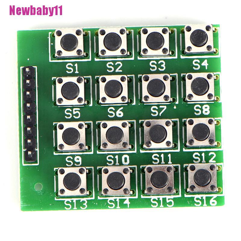 Mô Đun Bàn Phím Baby11 4x4 Matrix Module 16 Dành Cho Arduino Atmel Stmap