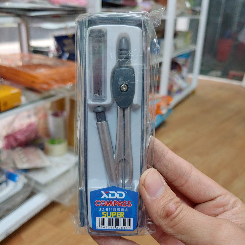 ✅ Compa Chì Bấm - Compass Học Sinh - XDD BD-811