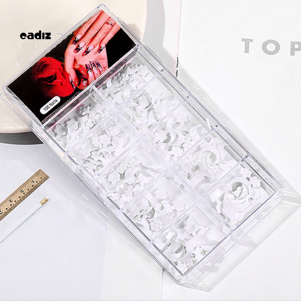 Bộ Móng Tay Giả Bằng ABS Gọn Nhẹ Chuyên Dụng Làm Đẹp