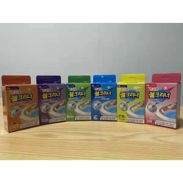 Gel khử mùi bồn cầu dạng thạch hình bông hoa với 6 mùi thơm