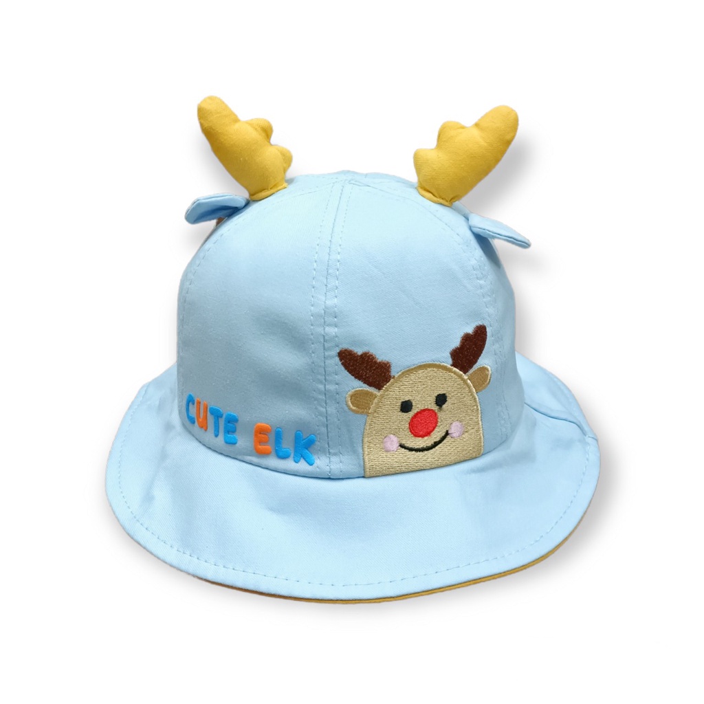 Mũ vành Cute Elk cho bé dưới 12 tháng