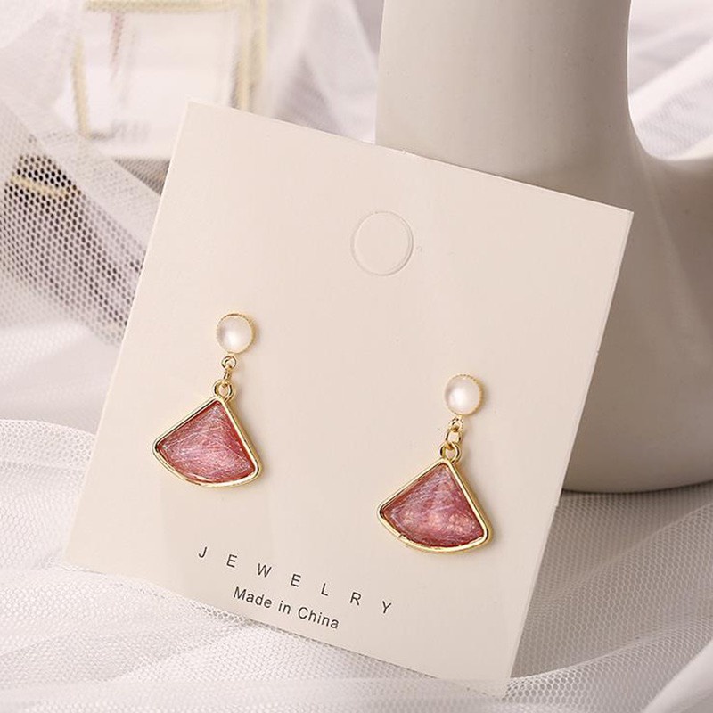 Bông Tai Nữ Bạc 925 Cá Tính Đính Đá Thương Hiệu Cao Cấp Mang Phong Cách Hàn Quốc ms0015