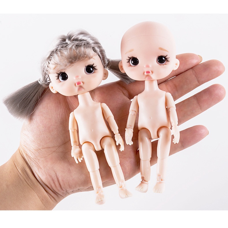 Cơ Thể Búp Bê BJD 8.8cm 23 Khớp Nối Có Thể Di Chuyển DIY