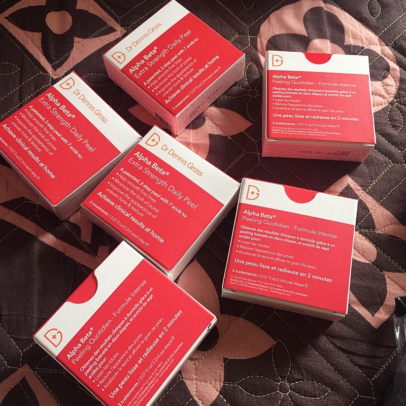 Miếng peel da Dr Dennis Gross Extra Strength Daily Peel