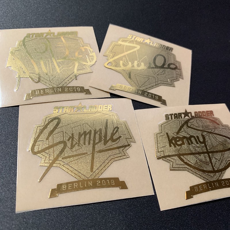 Mua Sticker hình dán decal Kim loại trang trí chủ đề chữ ký CSGO / Crow ...