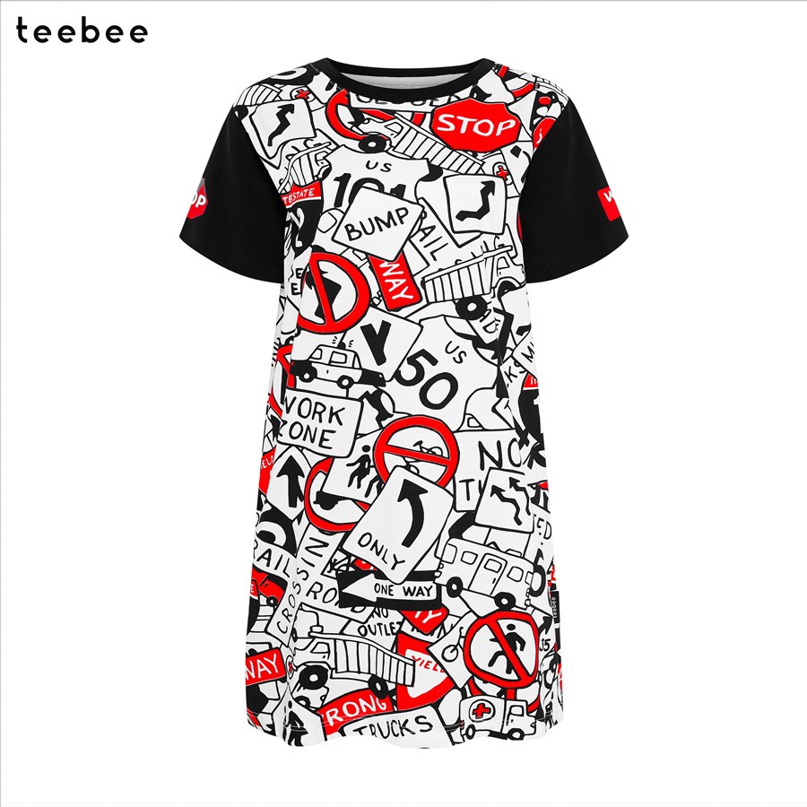 Đầm thun nữ thời trang TeeBee DTB025, form suông FreeSize | Shopee Viêt Nam