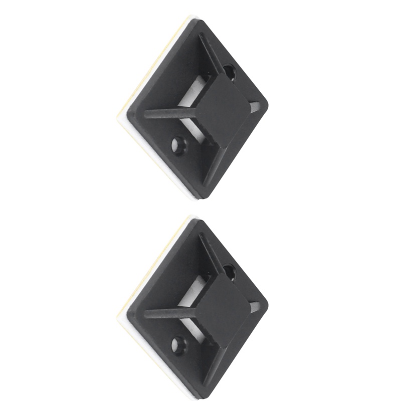 Bộ 100 Miếng Dán Cố Định Dây Cáp 20X20X6Mm