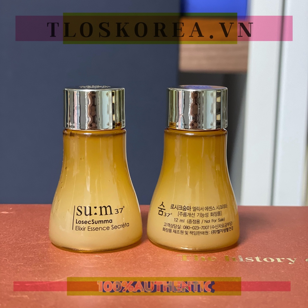[Date 2025] -12ml] Nước Thần Chống Lão Hóa Losecsumma Elixir Essence Secreta 12Ml