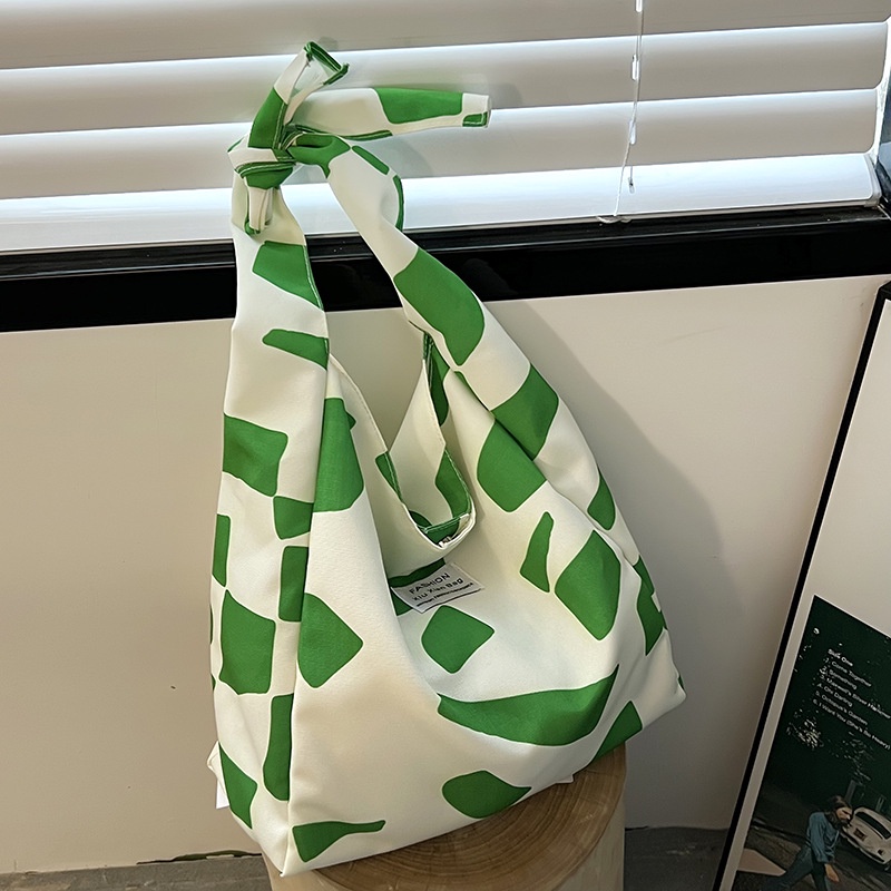 Túi Xách Canvas Đeo Vai Sức Chứa Lớn Thời Trang Nữ Tính