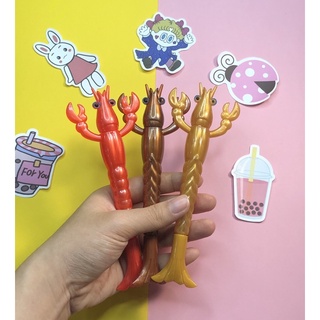 B24 Bút mực viết hình tôm càng độc lạ
