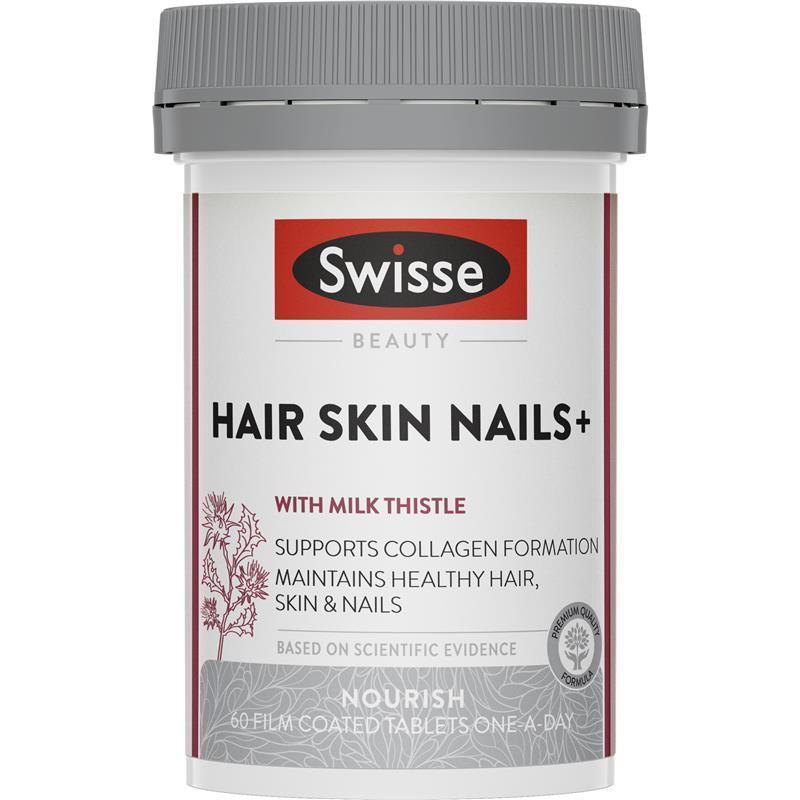 Viên uống Swisse Hair Skin Nails Với Công Thức Đặc Biệt Giúp Làm Đẹp Da Móng Tóc Chống Lão Hóa