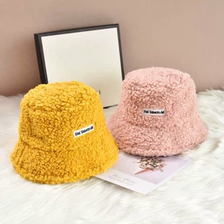 Mũ Bucket lông cừu