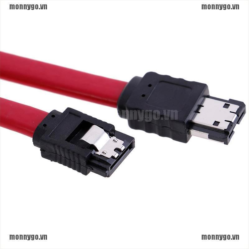 <monnygo+COD>1Pc ESATA to SATA Cable Adapter 7 Pin Male Convertidor Adaptor