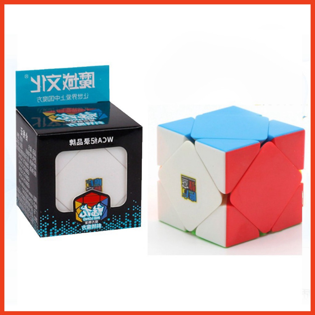  Rubik Skewb Stickerless MF8868 - Rubic Biến Thể Skewb