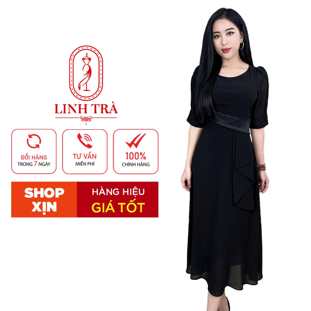 (TM 477) Cao Cấp Vải Voan Chiffon Bigsize Co Dãn Quý Phái Đa Dụng Cho Quý Bà U40 U50