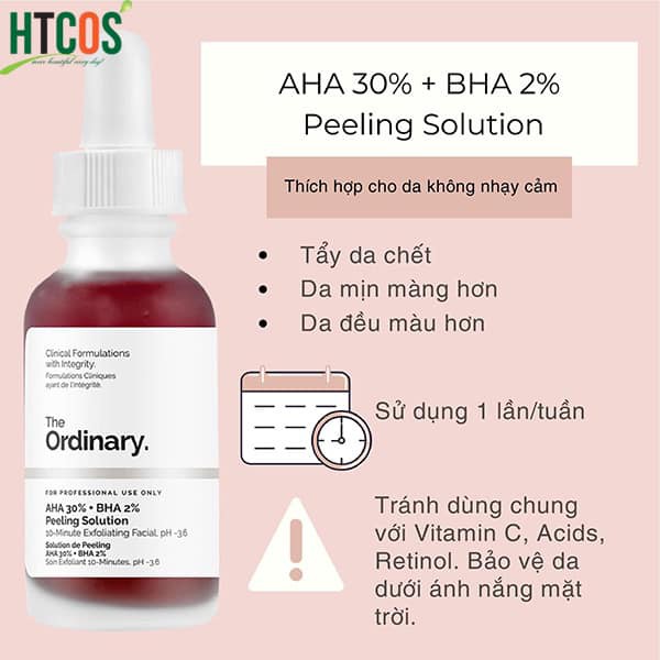 |bill_hãng| Tinh Chất TO 𝐀𝐇𝐀 𝟑𝟎% + 𝐁𝐇𝐀 𝟐% 𝐏𝐞𝐞𝐥𝐢𝐧𝐠 𝐒𝐨𝐥𝐮𝐭𝐢𝐨𝐧 30ML