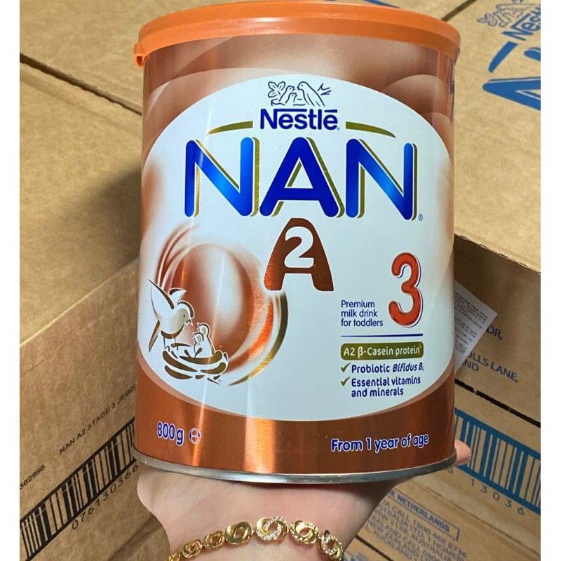 Sữa Nan A2 ÚC số 3 800g
