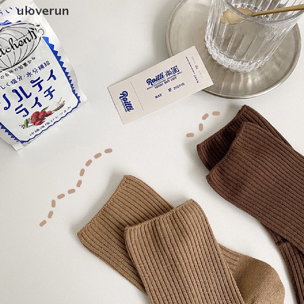 Vớ cotton Cổ Cao Thời Trang Thu Đông Dành Cho Nữ