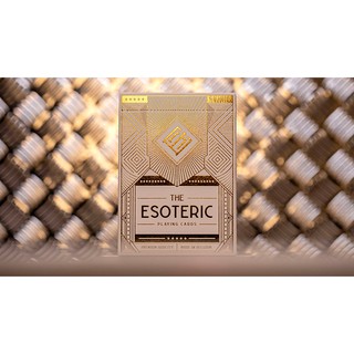 Bài tây, bài ảo thuật Esoteric: Gold Edition Playing Cards by Eric Jones - Hàng chính hãng