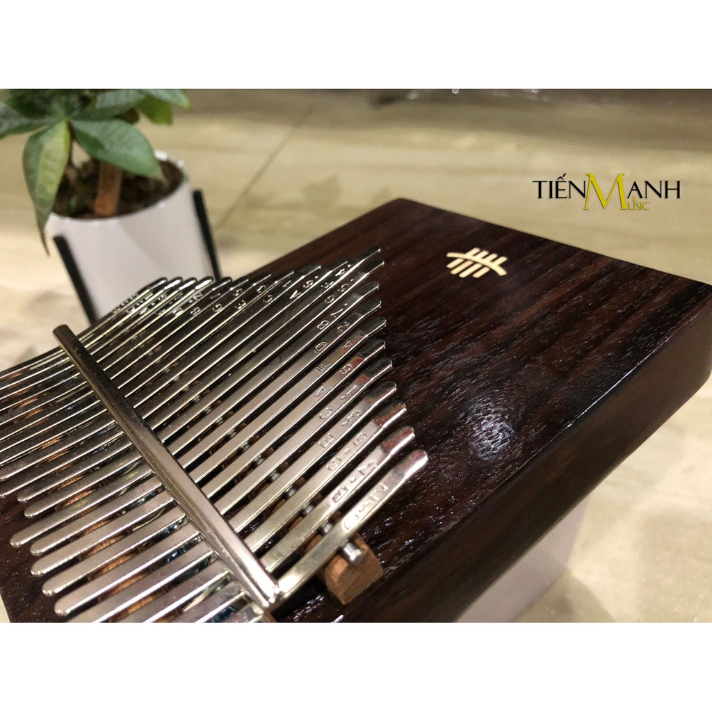 Đàn Kalimba 21 Phím Hluru KC21-KO, KC21-WA, KC21-RW (Gỗ Koa, Walnut, Rosewood) - Nhạc Cụ Tiến Mạnh Music