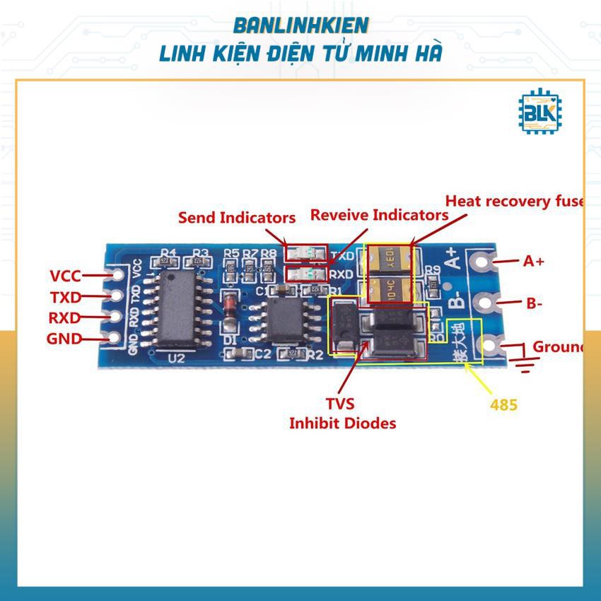 Mô Đun Module RS485 RS485-TTL01