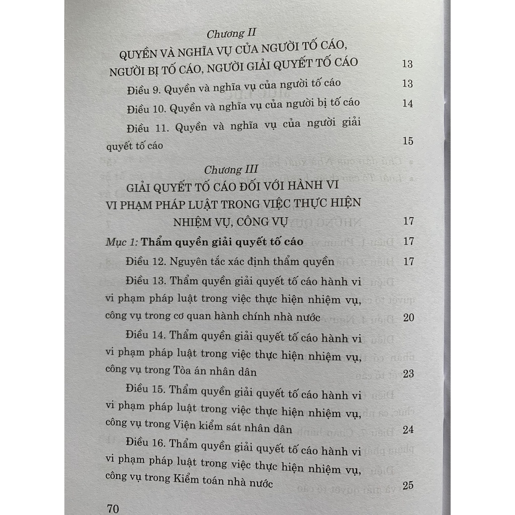 Sách-Luật Tố Cáo
