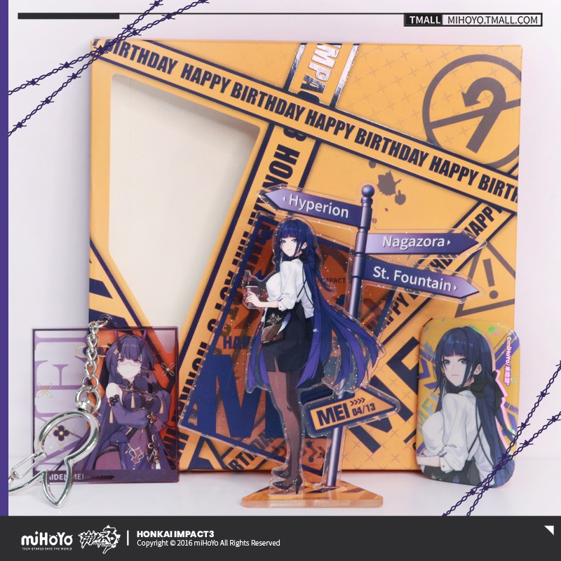 [miHoYo Official x HI3VNSHOP] Hộp quà sinh nhật Raiden Mei 2021 Honkai Impact 3 | BigBuy360 - bigbuy360.vn