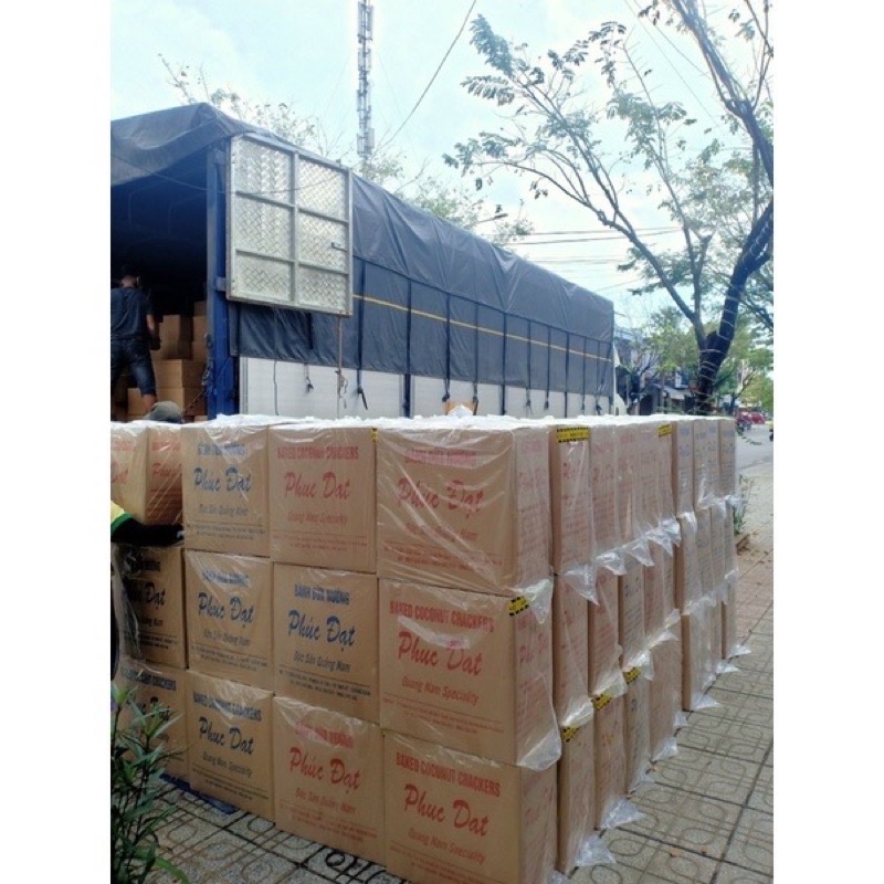 BỊCH 12 GÓI BÁNH DỪA NƯỚNG ĐẶC SẢN QUẢNG NAM LOẠI ĐẶC BIỆT NGON