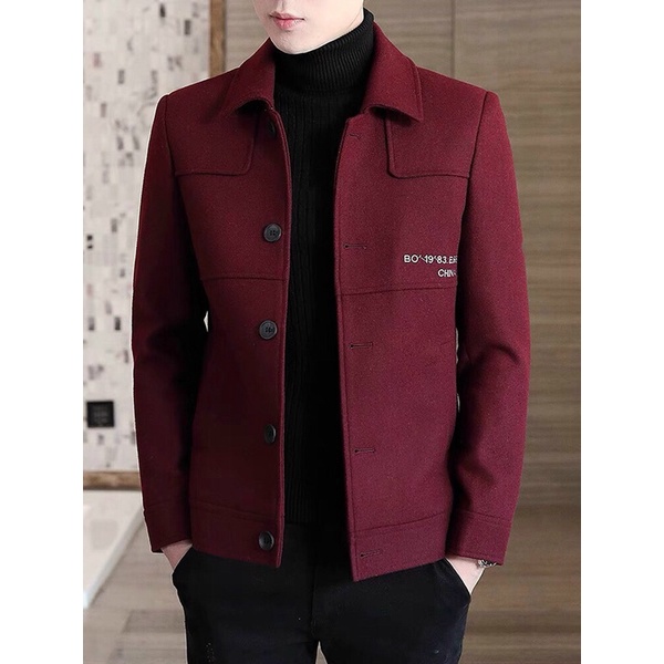 Áo khoác dạ nam cao cấp kiểu dáng sang trọng NP2534