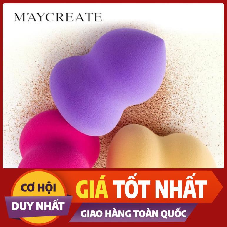 Mút tán kem nền Maycreate MK15 - Hanauki Beauty