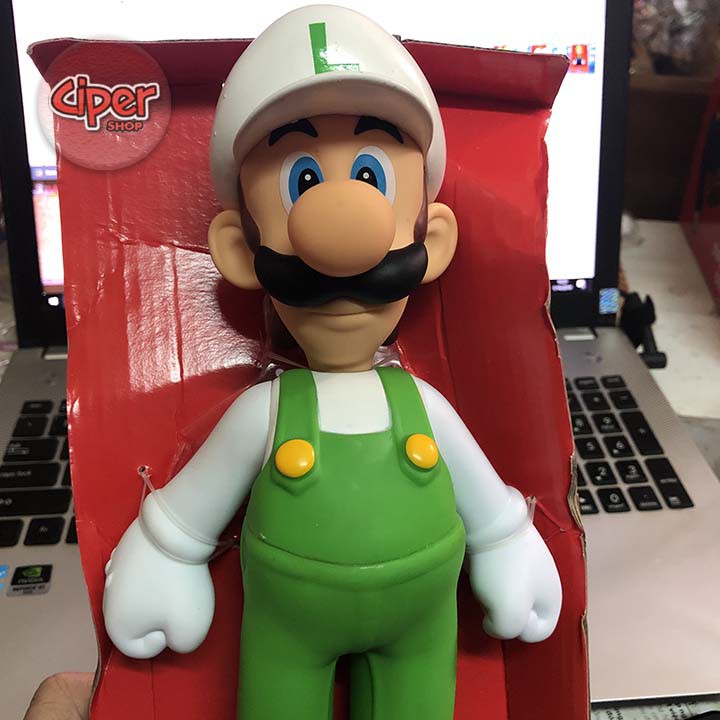 Mô hình Luigi Mũ Trắng  - Mô hình Mario