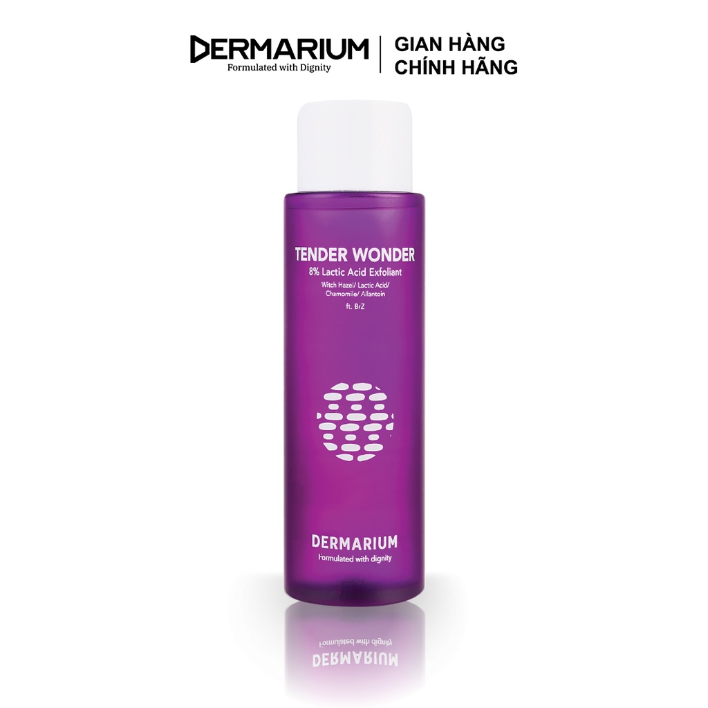 Toner Acid Làm Sạch Dermarium Tender Wonder 8% Lactic Acid 150ml