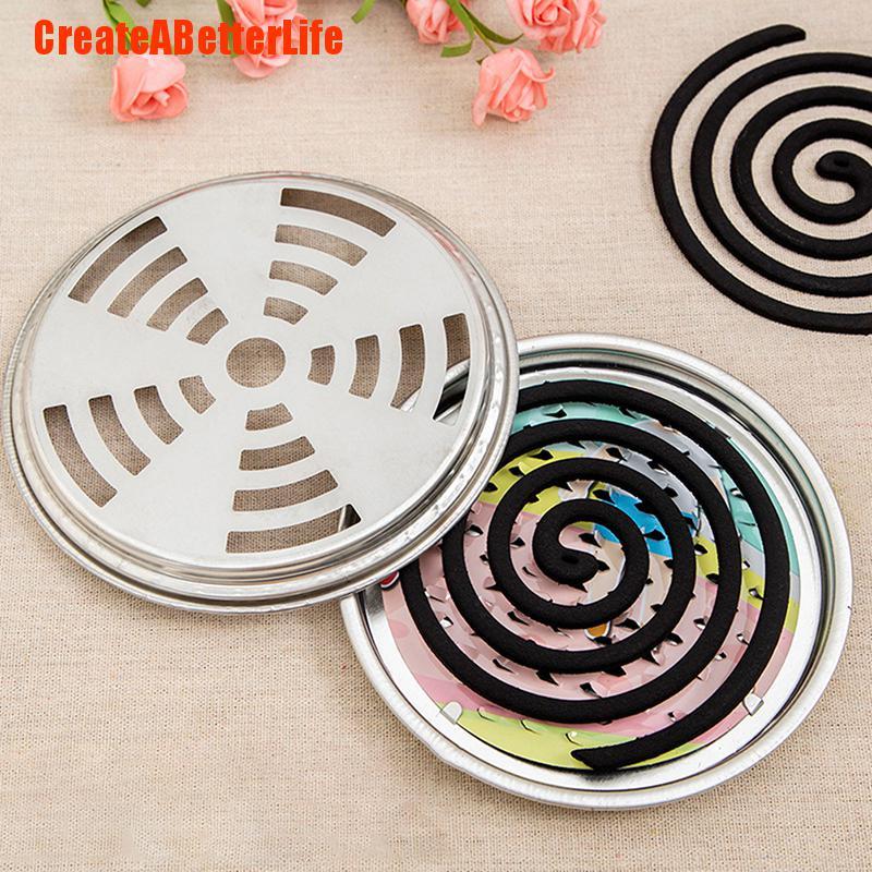 Giá Để Nhang Muỗi Hình Xoắn Ốc Bằng Kim Loại
