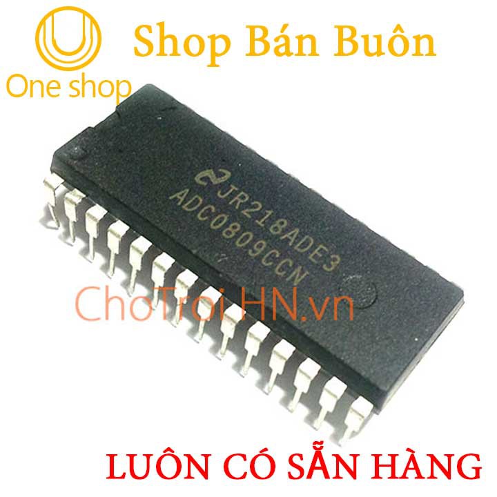 Linh Kiện ADC0809CCN A/D DIP28